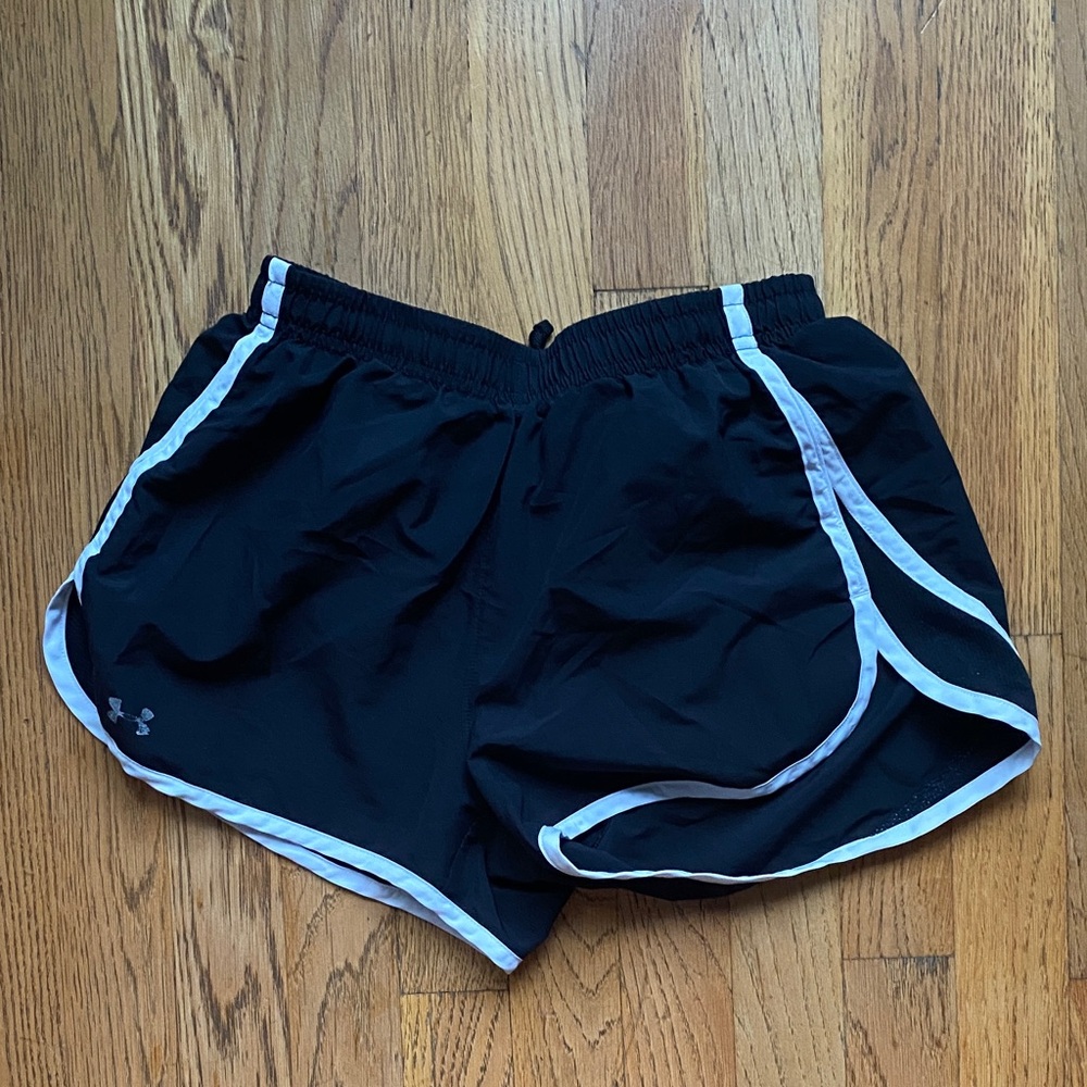 Under Armour Black Running Shorts